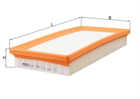 Filtre aer - Filtru aer MAHLE LX1781/2