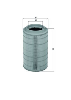 Filtre aer - Filtru aer MAHLE LX1789