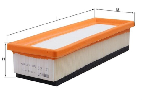 Filtre aer - Filtru aer MAHLE LX1827
