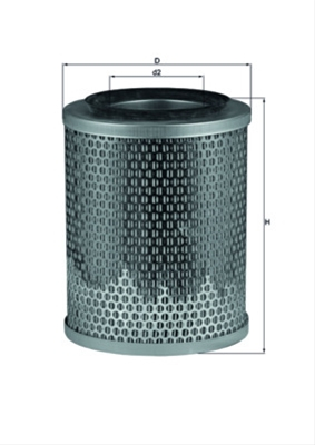 Filtre aer - Filtru aer MAHLE LX196