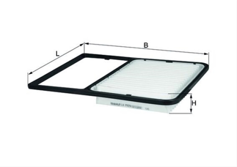 Filtre aer - Filtru aer MAHLE LX2029