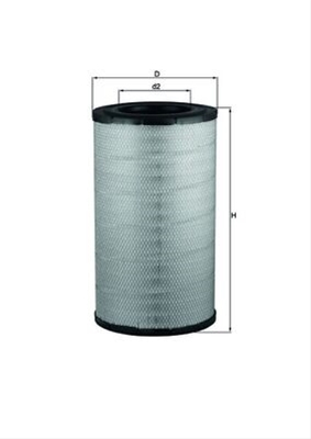 Filtre aer - Filtru aer MAHLE LX2081