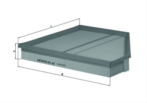 Filtre aer - Filtru aer MAHLE LX2098