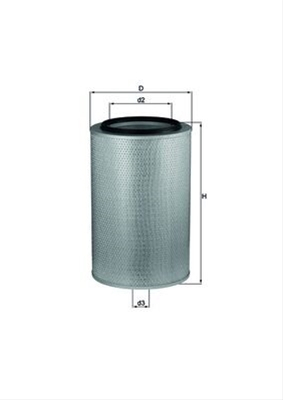 Filtre aer - Filtru aer MAHLE LX273