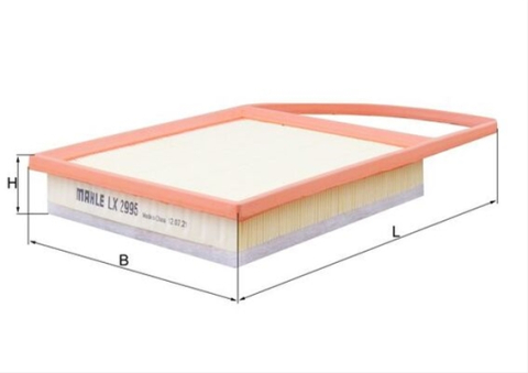 Filtre aer - Filtru aer MAHLE LX2995