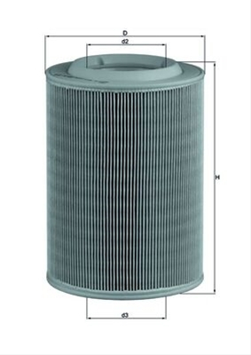 Filtre aer - Filtru aer MAHLE LX314