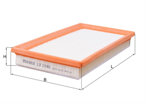 Filtre aer - Filtru aer MAHLE LX3148