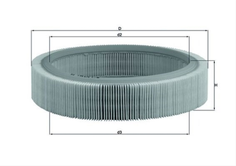 Filtre aer - Filtru aer MAHLE LX317