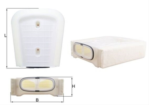 Filtre aer - Filtru aer MAHLE LX3295/8