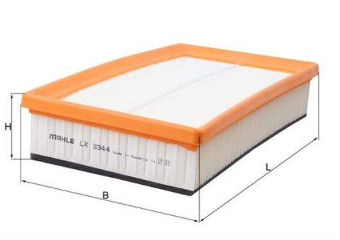 Filtre aer - Filtru aer MAHLE LX3344