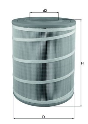 Filtre aer - Filtru aer MAHLE LX3480