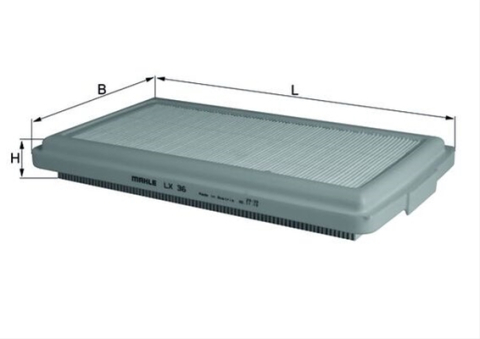 Filtre aer - Filtru aer MAHLE LX36