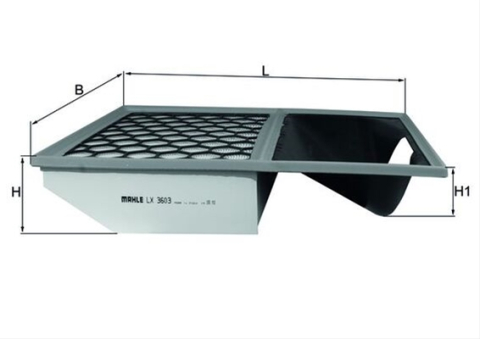 Filtre aer - Filtru aer MAHLE LX3603
