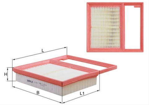 Filtre aer - Filtru aer MAHLE LX4157