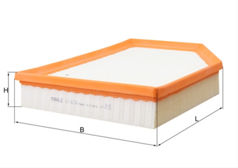 Filtre aer - Filtru aer MAHLE LX4234