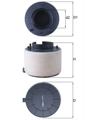 Filtre aer - Filtru aer MAHLE LX4249