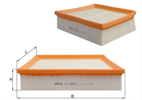 Filtre aer - Filtru aer MAHLE LX4392