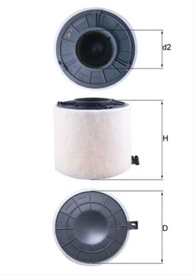 Filtre aer - Filtru aer MAHLE LX4407