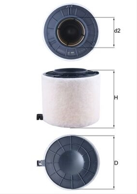 Filtre aer - Filtru aer MAHLE LX4410