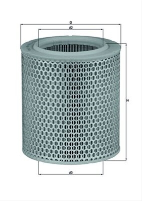 Filtre aer - Filtru aer MAHLE LX478/1