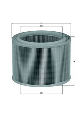 Filtre aer - Filtru aer MAHLE LX486