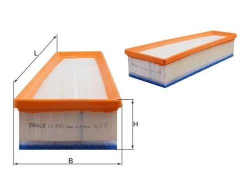 Filtre aer - Filtru aer MAHLE LX4943