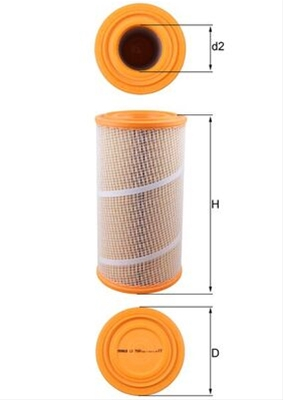 Filtru aer MAHLE LX7060 [2]