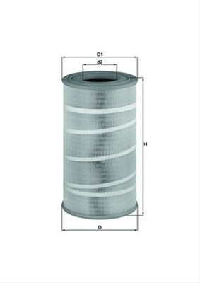 Filtre aer - Filtru aer MAHLE LX7210/7
