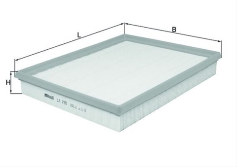 Filtre aer - Filtru aer MAHLE LX735