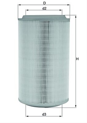 Filtre aer - Filtru aer MAHLE LX913