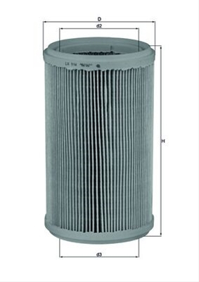 Filtre aer - Filtru aer MAHLE LX914