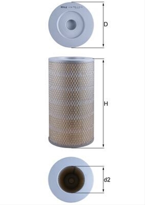 Filtre aer - Filtru aer MAHLE LX941