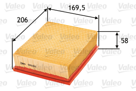 Conex - Filtru aer VALEO 585006