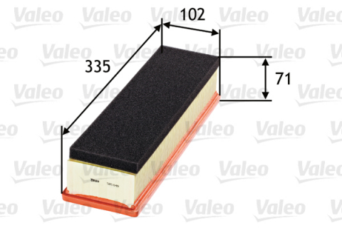 Filtru aer VALEO 585049 [2]