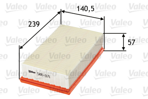 Filtru aer VALEO 585071 [2]