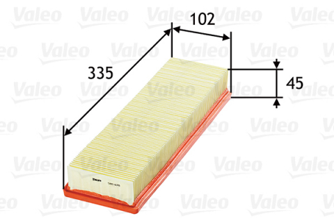 Conex - Filtru aer VALEO 585078