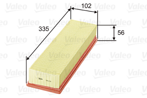 Conex - Filtru aer VALEO 585130