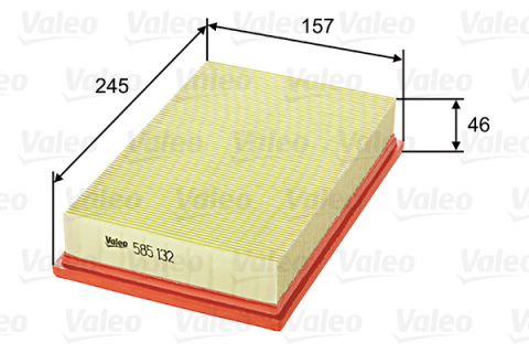 Filtru aer VALEO 585132 [1]