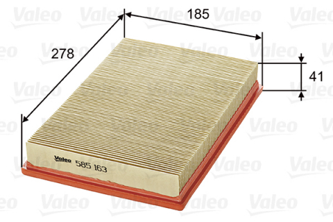 Conex - Filtru aer VALEO 585163