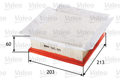 Filtru aer VALEO 585199 [2]