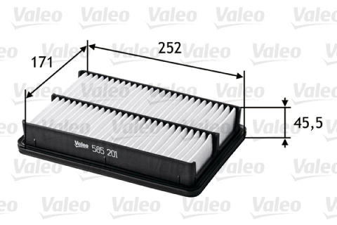 Filtru aer VALEO 585201 [2]