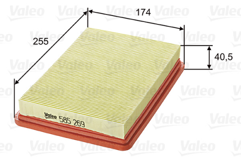 Filtru aer VALEO 585269 [1]