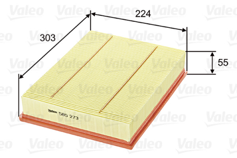 Filtru aer VALEO 585273 [1]