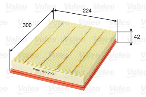 Filtru aer VALEO 585290 [2]