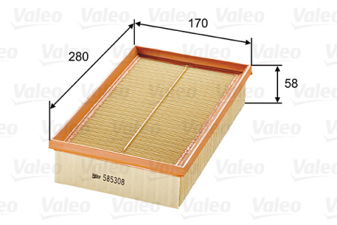 Conex - Filtru aer VALEO 585308