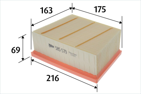 Conex - Filtru aer VALEO 585579