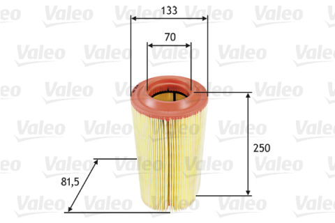Conex - Filtru aer VALEO 585649
