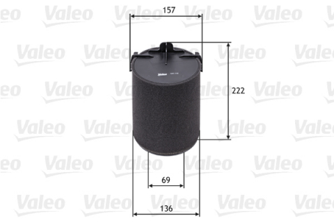Conex - Filtru aer VALEO 585742