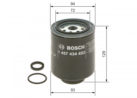 Filtru combustibil BOSCH 1457434453 [1]
