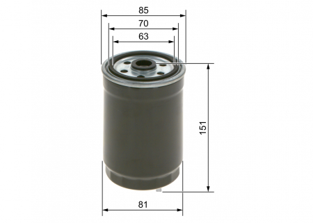 Filtru combustibil BOSCH 1457434329 [1]
